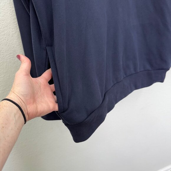 Polo Ralph Lauren Leather Big Pony Pullover Fleece Hooded Sweatshirt Mens XXL - Picture 6 of 9